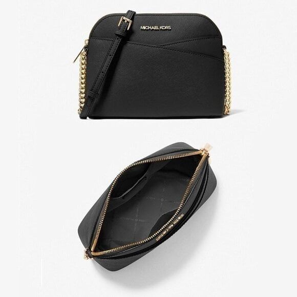 Michael Kors Women's Jet Set Travel Medium Leather Crossbody Bag NEW - Picture 4 of 4